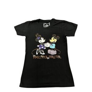 Disney Mickey & Minnie Mouse "Together Forever" Graphic T-shirt, XS